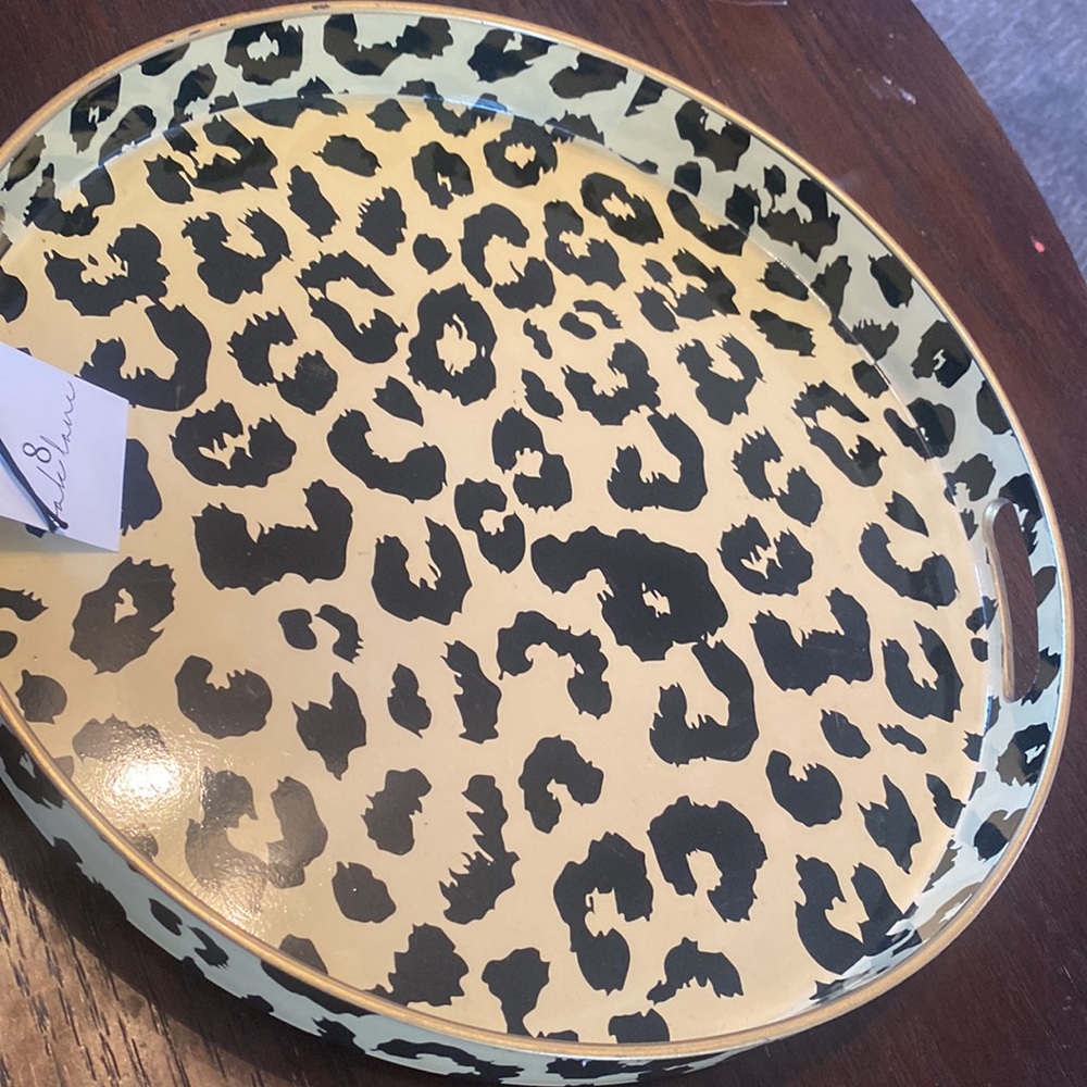 8 Oak Lane Tray- Animal Print